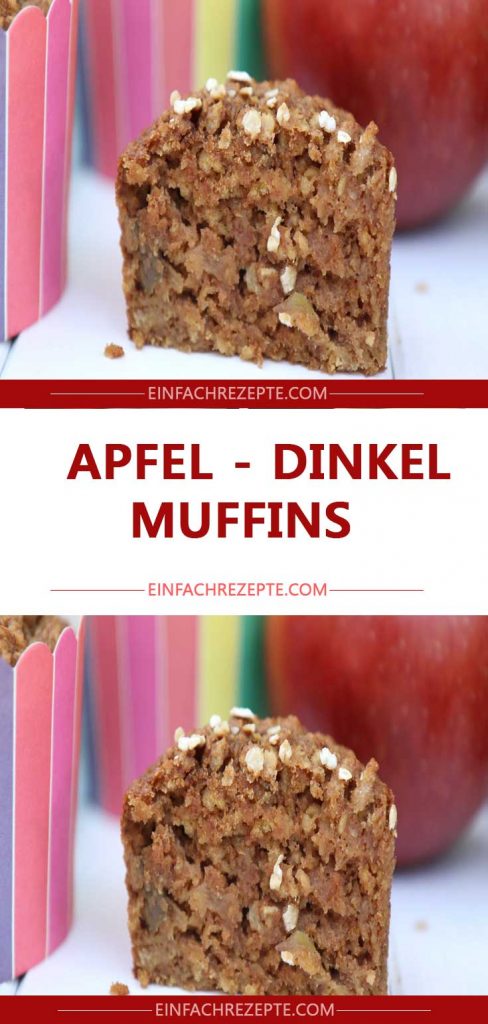 Apfel – Dinkel – Muffins